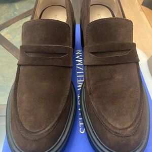 Stuart Weitzman Soho Loafer Hickory 8.5